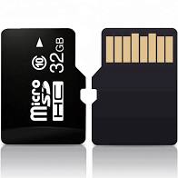 32gb Micro SD Card Pre-installed in Camera